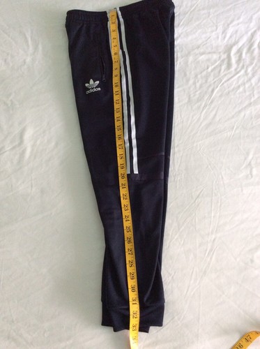 Adidas Dark Blue Zip Pocket Sport Pants Boys Sz 11/12 Years - Picture 8 of 11