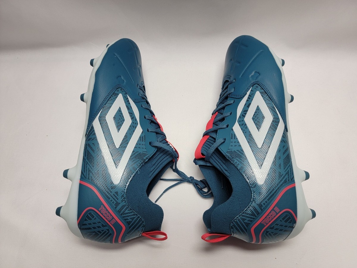 Umbro Tocco II Premier FG Soccer Cleats Men Size 13 Blue  display picture 1