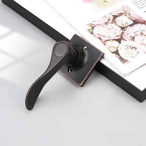 KNOBWELL 5 Pack Heavy Duty Dummy Door Lever Dummy Door Handle, Single Sided Hand - Picture 3 of 18
