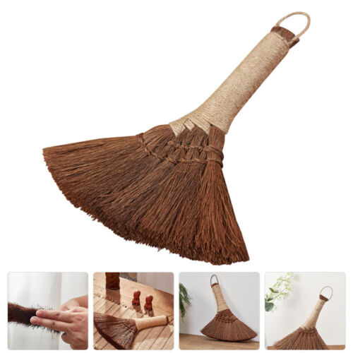  Desk Cleaning Brush Mustache Hand Broom Small Duster Palm Handheld - Picture 1 of 12