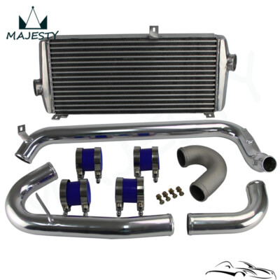 Ladeluftkühler Kit für Mitsubishi Lancer Evolution EVO 1 2 3 4G63 1992-1995 Blua