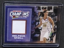 Belinda Snell 2007 WNBA Champions Jersey Piece Card 056/444 #PM8 Phoenix Mercury