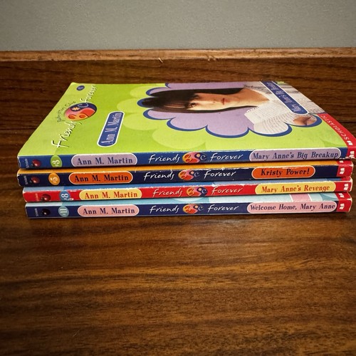 Lot: 4 Babysitters Club Friends Forever Books Ann M. Martin # 3 5 8 11 Series - Picture 3 of 8