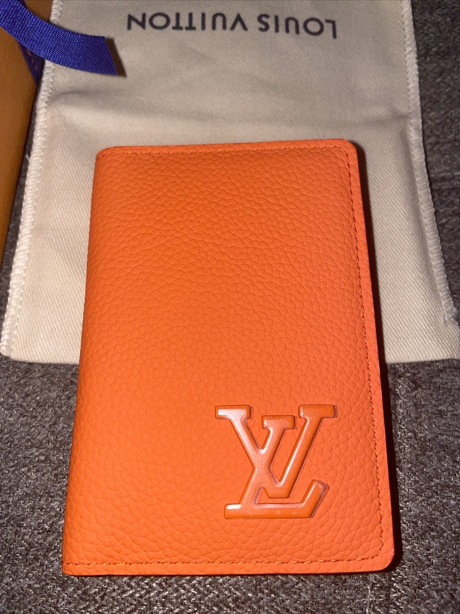 louis vuitton orange pocket organizer