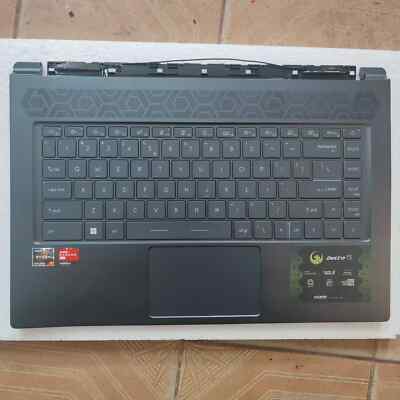 Handauflage mit Tastatur Licht für MSI Delta 15 MS-15CK