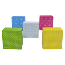 CryoKing Cryovial Box, 2in ID-Color Cardboard Freezer Boxes,  5/Pack, 20/Case