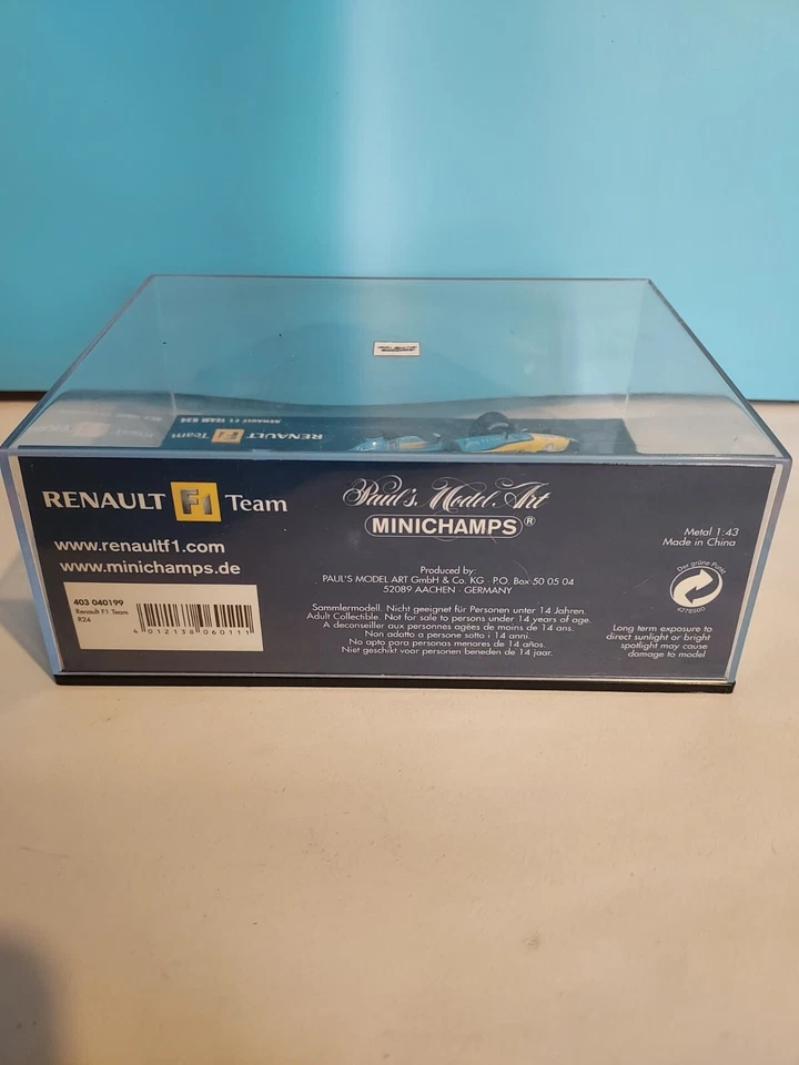 Minichamps 1:43 RENAULT F1 TEAM R24. Foto 3 de 3