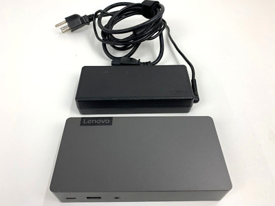 Lenovo Thunderbolt 3 Essential Dock w/ 135W AC Adapter Type 40AV SD20V25723