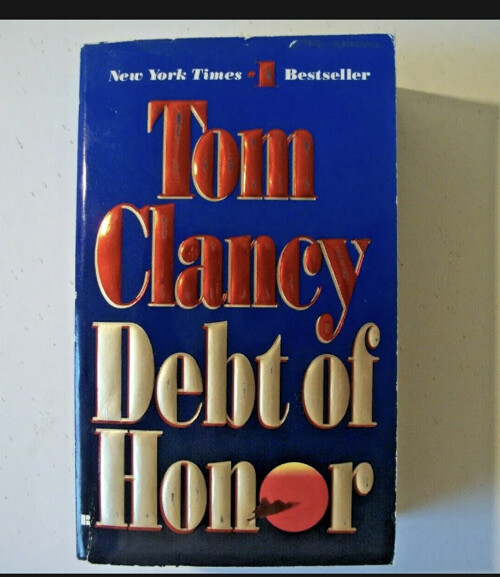 Tom Clancy JACK RYAN Collection Set of Books #2,7,0,12 and 8