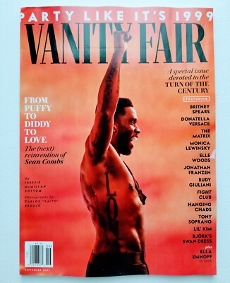Vanity Fair Magazine - September 2021 - Sean Combs Party Like It's 1999