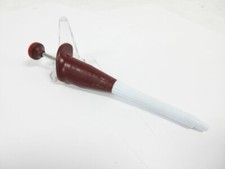 GILSON MICROMAN M250 POSITIVE-DISPLACEMENT PIPET PIPETTE 50-250 uL ~ RED