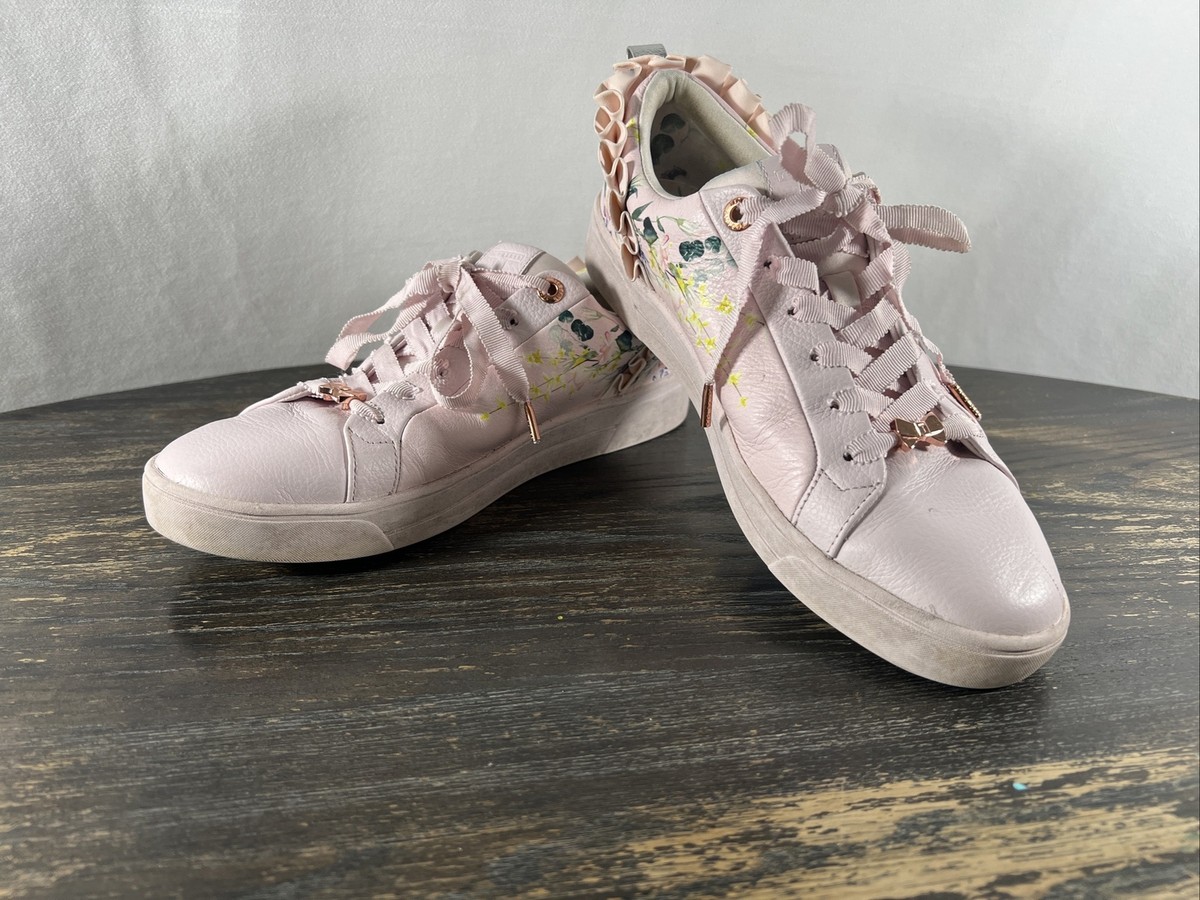 Rialy Ted Baker Ted Baker 50s Rialy Rose Sneakers In Black Shop At