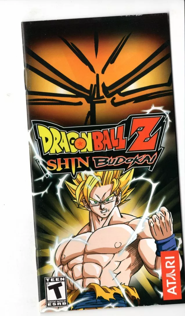 Manual Only) Dragon Ball Z Budokai Tenkaichi 3 Nintendo Wii Authentic