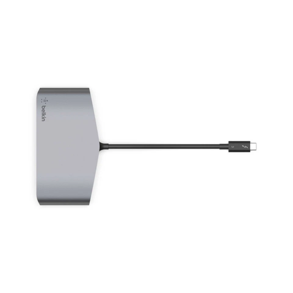 BELKIN DOCK MINI THUNDERBOLT 3 DUAL 4K HDMI USB GIGABIT PC MAC *RETRN1* F4U098BT - Image 2 of 2