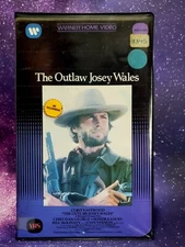 The Outlaw Josey Wales VHS 1981 Warner Home Video Clamshell Eastwood Western VTG