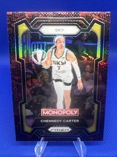 Chennedy Carter 2024 Panini Prizm WNBA Monopoly Red Icons #52 Sky