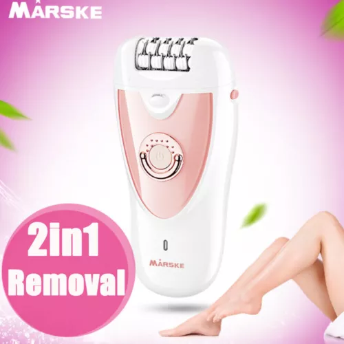 2 in 1 Hair Removal Machine Epilator For Women Cordless Rechargeable Body Facial - Picture 1 of 15