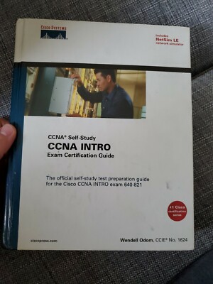CCNA INTRO Exam Certification Guide (CCNA Self-Study, 640-821,  .9781587200946