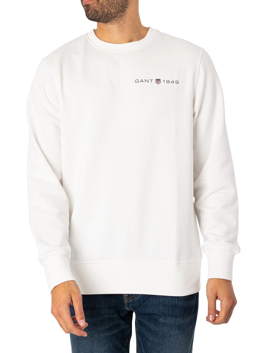 Gant top sweatshirt white