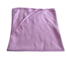 Jacadi girls pink 100 cashmere hooded blanket