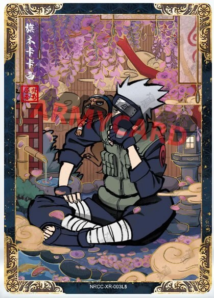 NARUTO ツリビレ カカシ Kakashi Hatake Naruto Card Japanese Playing Cards Karuta