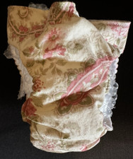 Female Dog Puppy Pet Diaper Washable Pant Sanitary Underwear ROSE PAISLEY XXXS