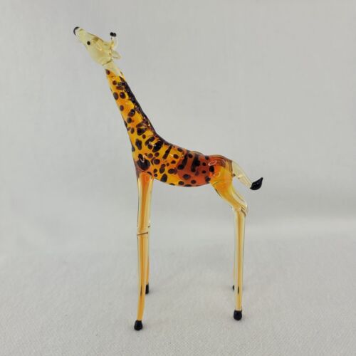 Vintage Murano Giraffe mundgeblasene Glas Figur Original Etikett Made in Italy - Bild 8 von 19