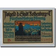[#359757] Banknote, Germany, Rothenburg o.T. Stadt, 75 Pfennig, personnage 2, 19