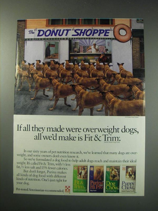 Ad - If All They Made Were Overweight Dogs