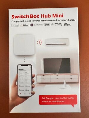 SwitchBot Hub Mini - Compact All In One Infrared Smart Remote - NEW, UNOPENED!