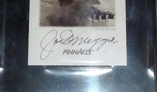 BGS 9.5 10 Autograph Joe DiMaggio Auto 1993 Pinnacle #0513 Joe Dimaggio Signed - Picture 4 of 8