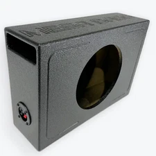 Single 10" Universal Vented Truck Box Finished w/Bed Liner KBSHALLOW110V