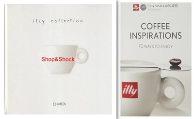 ILLY COLLECTION A DECADE OF ARTIST CUPS + COFFEE INSPIRATIONS 2 Book Caffè Illy