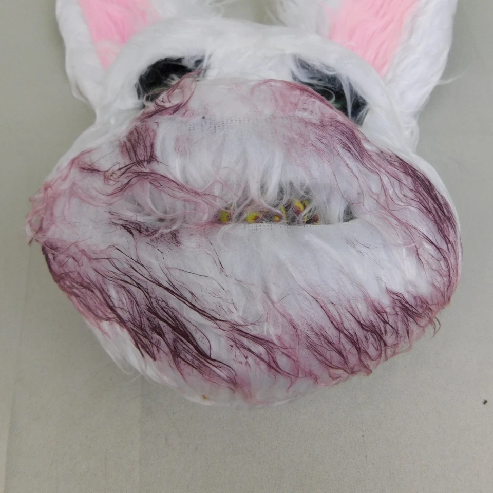 Halloween Horror Creepy Killer Bunny Rabbit Mask Prop Cosplay FNAF Costume #6800 - Image 4 of 4