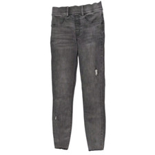 Spanx The Perfect Pant Ankle Jeggings Women's Size XS Extra Small Gray Distress