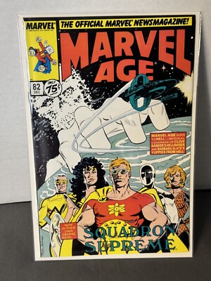 Marvel Age 82 1989 1st Cable Predates New Mutants #86 87