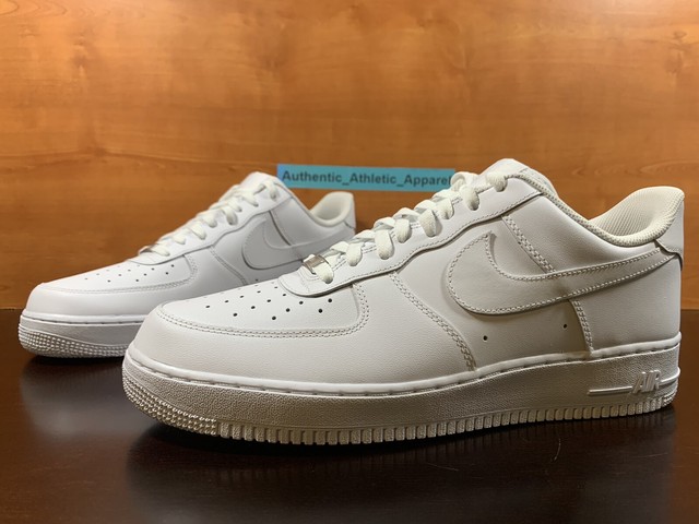 Nike Men's Air Force 1 Low Triple White Sneakers 316122 111 Size 11 | eBay