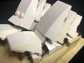 Lego 21012 Architecture Architecture Sydney Opera House complete from 2012