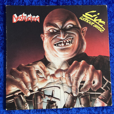 Destruction * Live - Without Sense * Vinyl * 12''  * LP * 1989 * Schallplatte