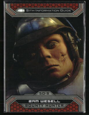 Sam Wesell 2015 Star Wars Chrome Perspective #SO-S Other Card