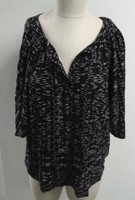 Bcbg Maxazria Black And White Short Sleeve 2 Drawstrings Sweater Sz L 2899 on sale Bcbg Maxazria Black And White Short Sleeve 2 Drawstrings Sweater Sz L 2899 on sale