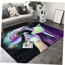  3x5 Ft Super Soft Indoor Modern Area Rug Rugs for Living Room Bedroom Trippy 
