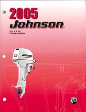 Manuale Riparazione Motore Fuoribordo Johnson 3.5, 6, 8 HP 2 Tempi 2005