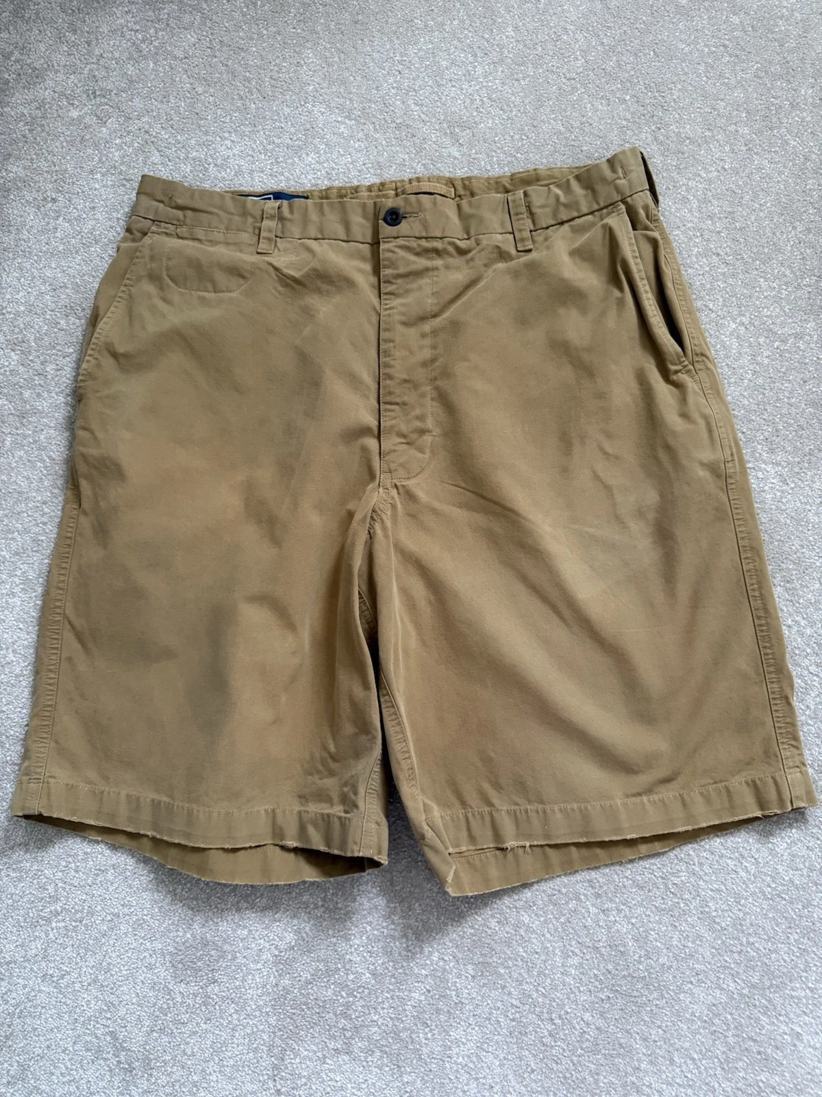Polo Ralph Lauren Chino Shorts Mens W35 Beige Cotton Preppy Golf Casual