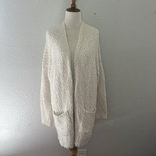 altar d state cream cardigan pebbled Size Large