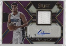 2022-23 Panini Select Rookie Jersey Purple Prizm 70/99 Caleb Houstan Auto s1i