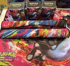Lot Of Pokémon accessories: dice, coins 2 Charizard playmats, and 3 deck boxes. — photo 5