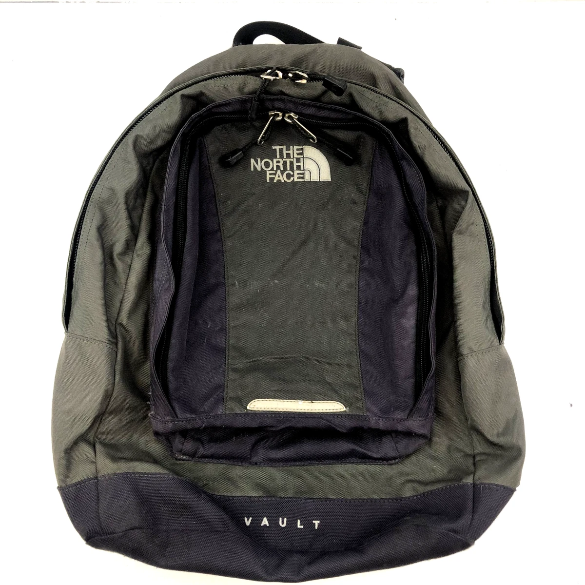 The North Face Two-Tone Gray & Dark Green Men\'s Backpack The The North Face Dual Pro III Backpack GRY – Mark and Shark main image 4