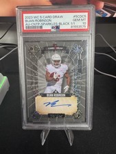 bijan robinson psa 10 auto 1/1