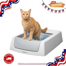 PetSafe ScoopFree Crystal Classic Self-Cleaning Automatic Litter Box, Large